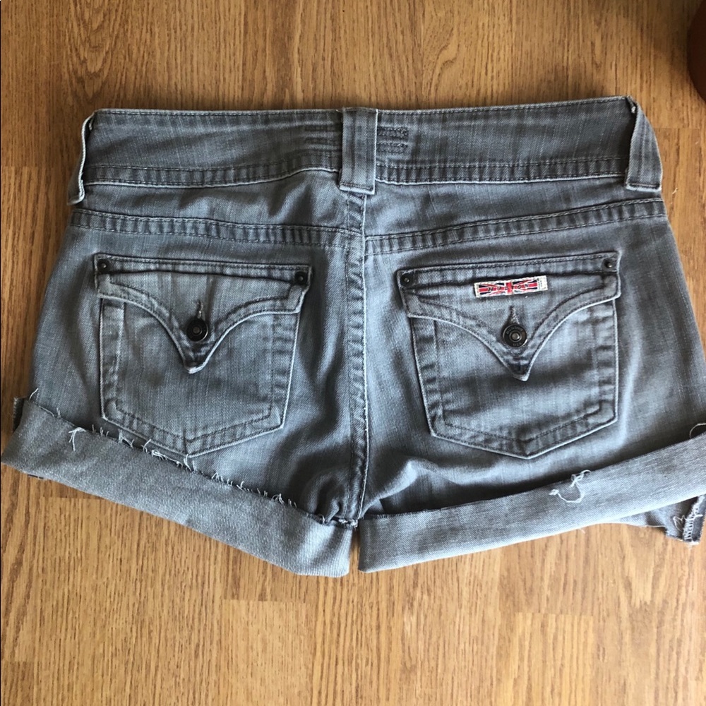 🌳SALE! Hudson Signature Flap-Pocket Grey Cut-Offs